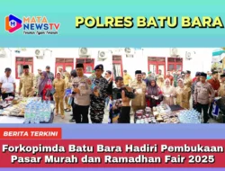 Forkopimda Batu Bara Hadiri Pembukaan Pasar Murah dan Ramadhan Fair 2025