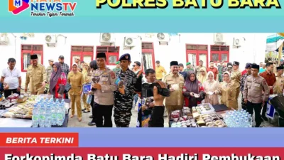 Forkopimda Batu Bara Hadiri Pembukaan Pasar Murah dan Ramadhan Fair 2025