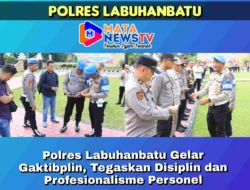 Polres Labuhanbatu Gelar Gaktibplin, Tegaskan Disiplin dan Profesionalisme Personel