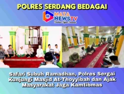 Safari Subuh Ramadhan, Polres Sergai Kunjungi Masjid At-Thoyyibah dan Ajak Masyarakat Jaga Kamtibmas