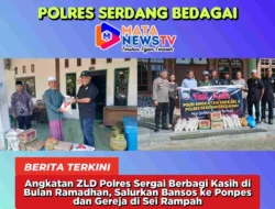 Angkatan ZLD Polres Sergai Berbagi Kasih di Bulan Ramadhan, Salurkan Bansos ke Ponpes dan Gereja di Sei Rampah