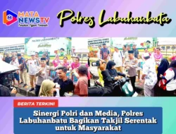 Sinergi Polri dan Media, Polres Labuhanbatu Bagikan Takjil Serentak untuk Masyarakat