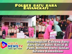 Bhayangkari Cabang Batu Bara Gelar Bakti Sosial di Panti Asuhan Darul Ikhlas Selama Ramadhan
