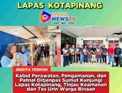 Kabid Perawatan, Pengamanan, dan Patnal Ditjenpas Sumut Kunjungi Lapas Kotapinang, Tinjau Keamanan dan Tes Urin Warga Binaan