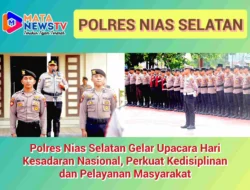 Polres Nias Selatan Gelar Upacara Hari Kesadaran Nasional, Perkuat Kedisiplinan dan Pelayanan Masyarakat