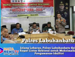 Jelang Lebaran, Polres Labuhanbatu Gelar Rapat Lintas Sektoral untuk Maksimalkan Pengamanan Idulfitri