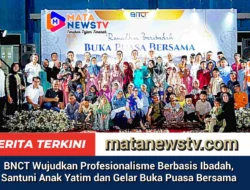 BNCT Wujudkan Profesionalisme Berbasis Ibadah, Santuni Anak Yatim dan Gelar Buka Puasa Bersama