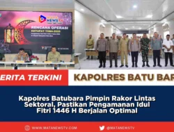 Kapolres Batubara Pimpin Rakor Lintas Sektoral, Pastikan Pengamanan Idul Fitri 1446 H Berjalan Optimal