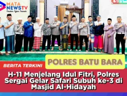 H-11 Menjelang Idul Fitri, Polres Sergai Gelar Safari Subuh ke-3 di Masjid Al-Hidayah