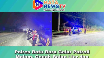 Polres Batu Bara Gelar Patroli Malam, Cegah Balap Liar dan Kejahatan Selama Ramadhan