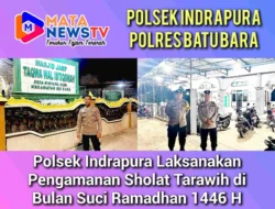 Polsek Indrapura Laksanakan Pengamanan Sholat Tarawih di Bulan Suci Ramadhan 1446 H