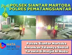 Polsek Siantar Martoba Amankan Jalannya Sholat Tarawih di Masjid Al Huda