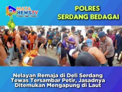Nelayan Remaja di Deli Serdang Tewas Tersambar Petir, Jasadnya Ditemukan Mengapung di Laut