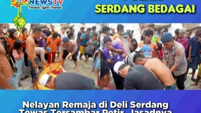 Nelayan Remaja di Deli Serdang Tewas Tersambar Petir, Jasadnya Ditemukan Mengapung di Laut