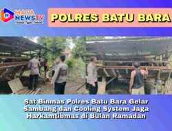 Sat Binmas Polres Batu Bara Gelar Sambang dan Cooling System Jaga Harkamtibmas di Bulan Ramadan