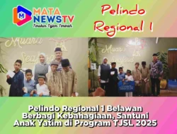 Pelindo Regional 1 Belawan Berbagi Kebahagiaan, Santuni Anak Yatim di Program TJSL 2025