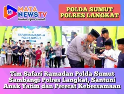 Tim Safari Ramadan Polda Sumut Sambangi Polres Langkat, Santuni Anak Yatim dan Pererat Kebersamaan