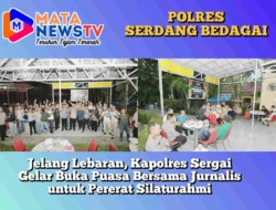Jelang Lebaran, Kapolres Sergai Gelar Buka Puasa Bersama Jurnalis untuk Pererat Silaturahmi