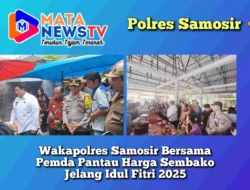Wakapolres Samosir Bersama Pemda Pantau Harga Sembako Jelang Idul Fitri 2025