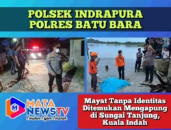 Mayat Tanpa Identitas Ditemukan Mengapung di Sungai Tanjung, Kuala Indah