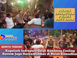 Kapolsek Indrapura Gelar Sambang Cooling System Jaga Harkamtibmas di Bulan Ramadhan