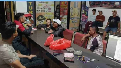 Piket SPKT dan Bhabinkamtibmas Kelurahan Kahean Sukses Mediasi Kasus Penganiayaan Akibat Lampu Teras
