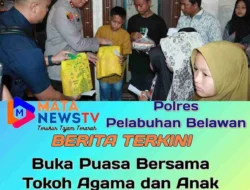 Kapolres Pelabuhan Belawan Gelar Buka Puasa Bersama Tokoh Agama dan Anak Yatim