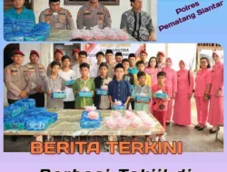 Kapolres Pematangsiantar Berbagi Takjil di Panti Asuhan Melati Muhammadiyah
