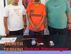 Polsek Perdagangan Berhasil Amankan Pengedar Narkoba dan Barang Bukti