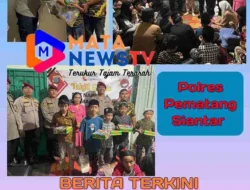 Polres Pematangsiantar Bagikan Takjil dan Sembako untuk Masyarakat dan Anak Yatim