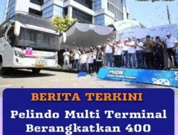 Pelindo Multi Terminal Berangkatkan 400 Pemudik Gratis dari Medan ke 3 (Tiga) Kota