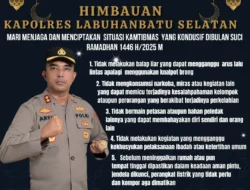 Kapolres Labusel Imbau Warga Jaga Kamtibmas Selama Ramadhan 1446 H