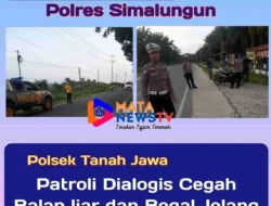 Polsek Tanah Jawa Intensifkan Patroli Dialogis, Cegah Balap Liar dan Kejahatan Jalanan Jelang Berbuka Puasa