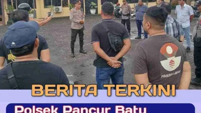 Grebek Sarang Narkoba, 2 (Dua) Pelaku Diciduk, Gubuk Sarang Sabu diratakan