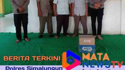 Kapolsek Bosar Maligas Jalin Silaturahmi dengan Pengurus BKM Masjid Al-Hidayah