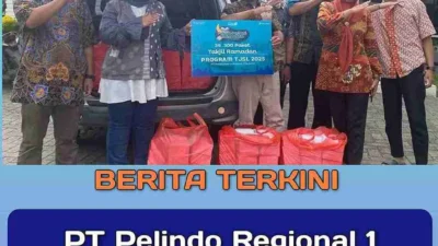 PT Pelindo Regional 1 Belawan Bagikan 350 Paket Takjil dalam Program Pelindo Berbagi Ramadhan 2025