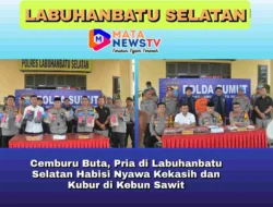 Cemburu Buta, Pria di Labuhanbatu Selatan Habisi Nyawa Kekasih dan Kubur di Kebun Sawit