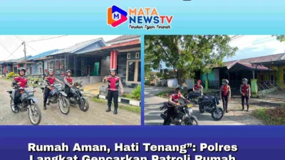 Rumah Aman, Hati Tenang”: Polres Langkat Gencarkan Patroli Rumah Kosong Selama Mudik Lebaran