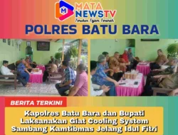 Kapolres Batu Bara dan Bupati Laksanakan Giat Cooling System Sambang Kamtibmas Jelang Idul Fitri