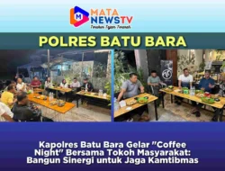 Kapolres Batu Bara Gelar “Coffee Night” Bersama Tokoh Masyarakat: Bangun Sinergi untuk Jaga Kamtibmas