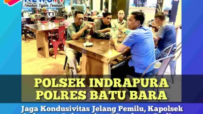 Jaga Kondusivitas Jelang Pemilu, Kapolsek Indrapura Laksanakan “Sambang Cooling System” Bersama Tokoh Masyarakat