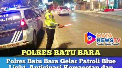 Polres Batu Bara Tingkatkan Keamanan Wilayah dengan Patroli Mobile Roda-2