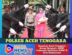 Kapolres Aceh Tenggara Resmi Berganti, AKBP Yulhendri Gantikan AKBP R. Doni Sumarsono