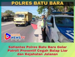 Satlantas Polres Batu Bara Gelar Patroli Preventif Cegah Balap Liar dan Kejahatan Jalanan