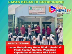 Lapas Kotapinang Gelar Bhakti Sosial di Panti Asuhan Namira, Wujudkan Kepedulian di Momen HBP ke-61