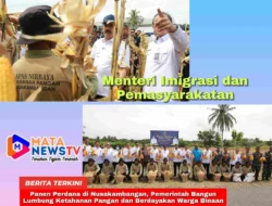Nusakambangan Panen Perdana,  Bangun Lumbung Ketahanan Pangan dan Beri Kesempatan warga