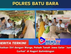 Dekatkan Diri dengan Warga, Polsek Tanah Jawa Gelar “Jumat Curhat” di Nagori Balimbingan