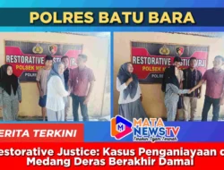 Restorative Justice: Kasus Penganiayaan di Medang Deras Berakhir Damai