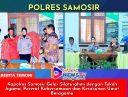 Kapolres Samosir Gelar Silaturahmi dengan Tokoh Agama, Pererat Kebersamaan dan Kerukunan Umat Beragama