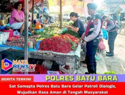 Sat Samapta Polres Batu Bara Gelar Patroli Dialogis, Wujudkan Rasa Aman di Tengah Masyarakat